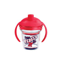 NCAA Mississippi Old Miss Rebels Born A Fan 6 oz Sippy Cup with lid