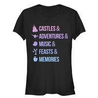 Disney Princesses Juniors' Princess Keywords T-Shirt