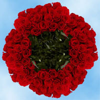GlobalRose 400 Red Roses Buy for Mother's Day